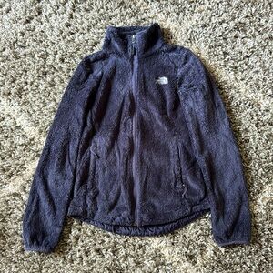 The North Face | Navy blue teddy jacket